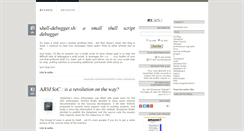 Desktop Screenshot of blog.emmanueldeloget.com