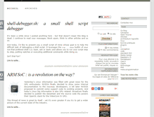 Tablet Screenshot of blog.emmanueldeloget.com